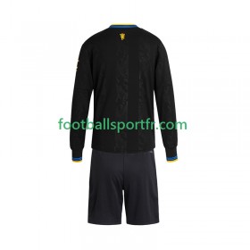 Tenue Manchester United Enfant Troisieme 2025-2026 Maillot de Foot ML